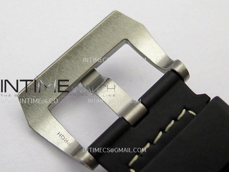 PAM1669 Carbotech 47mm VSF 1:1 Best Edition Ombre Black Dial Blue Markers On Camouflage Strap P.900 Clone